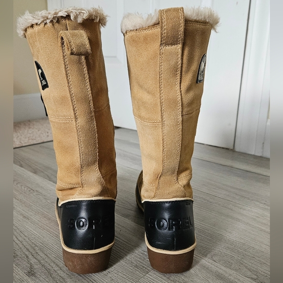 Sorel Womens TIVOLI HIGH II Waterproof Winter Boots NL2093-373 Size 7.5 Tan - Picture 4 of 15